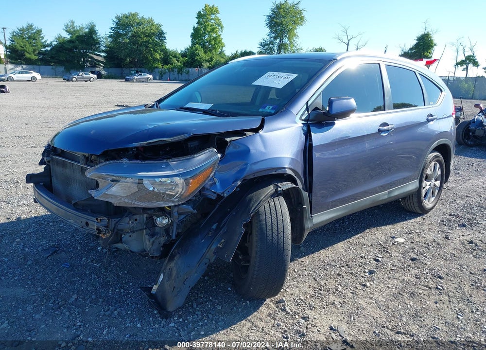 2012 HONDA CR-V EX-L VIN: JHLRM4H73CC025811