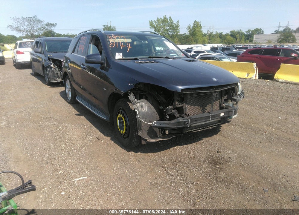 2012 MERCEDES-BENZ ML 350 4MATIC VIN: 4JGDA5HB7CA033556