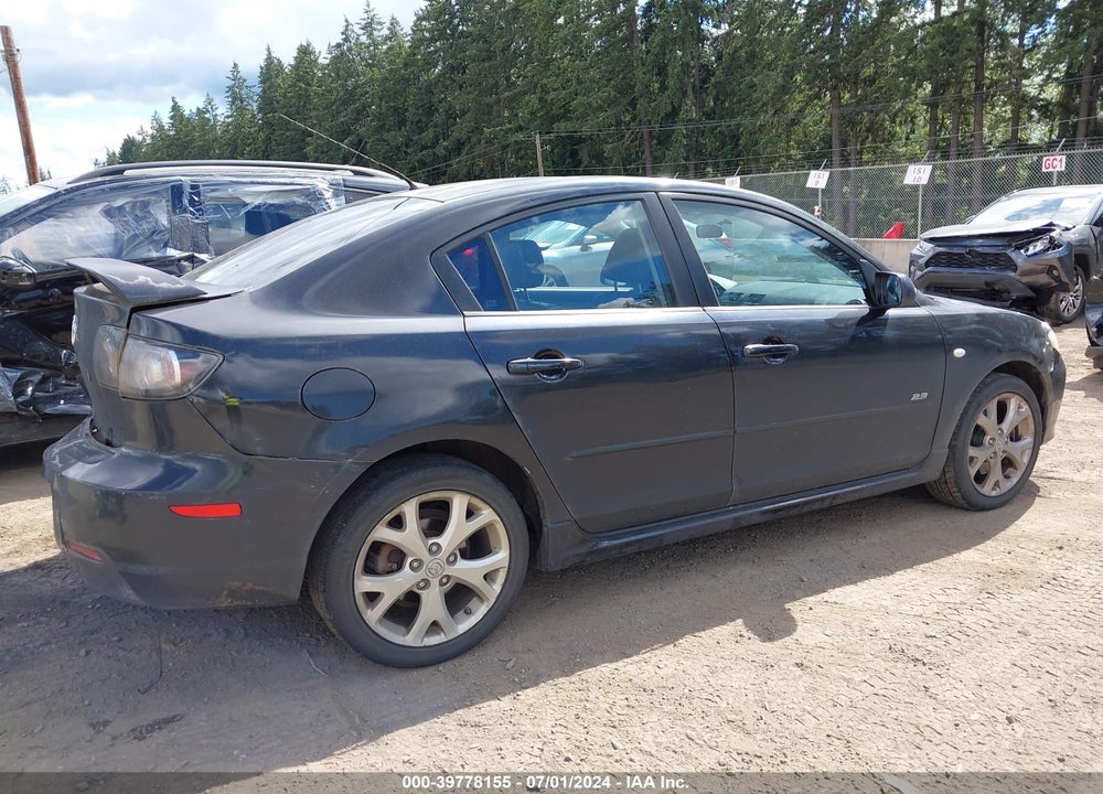 2008 MAZDA 3 S TOURING VIN: JM1BK323581862535