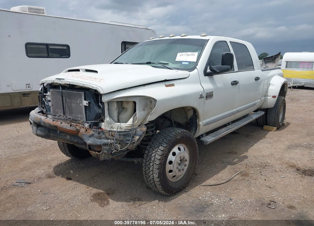 2007 DODGE RAM 3500 LARAMIE VIN: 3D3MX49A17G814090