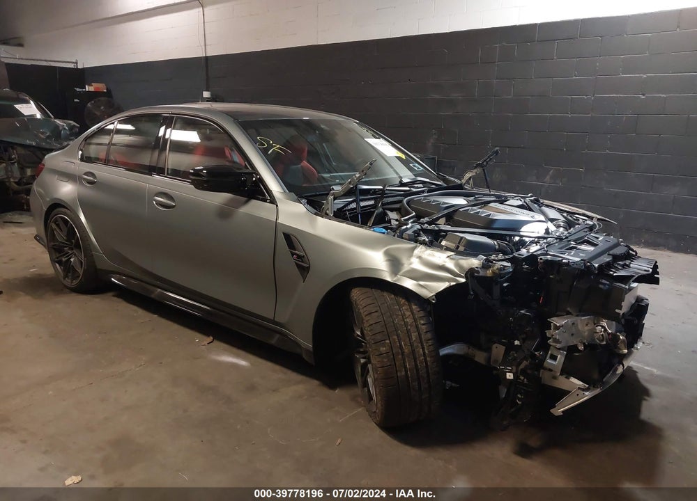 2024 BMW M3 COMPETITION XDRIVE VIN: WBS43AY01RFT24841