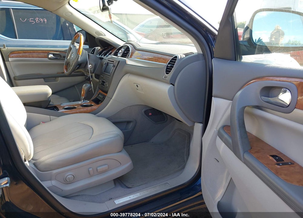 2012 BUICK ENCLAVE PREMIUM VIN: 5GAKVDED2CJ330297