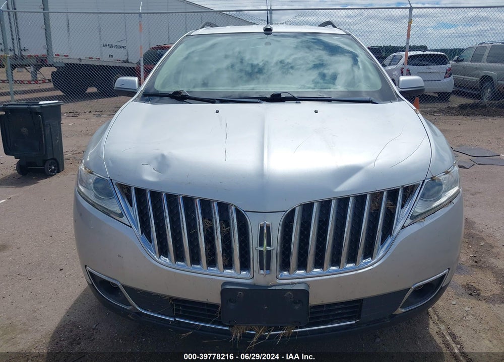 2012 LINCOLN MKX VIN: 2LMDJ8JK7CBL15670