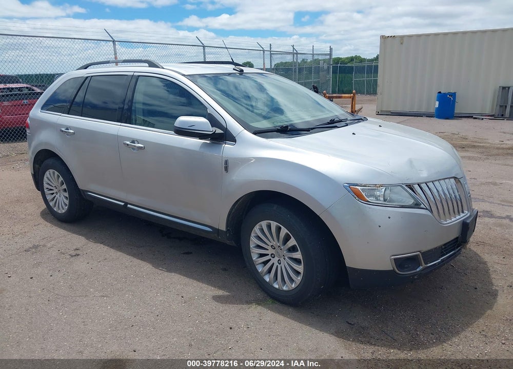 2012 LINCOLN MKX VIN: 2LMDJ8JK7CBL15670