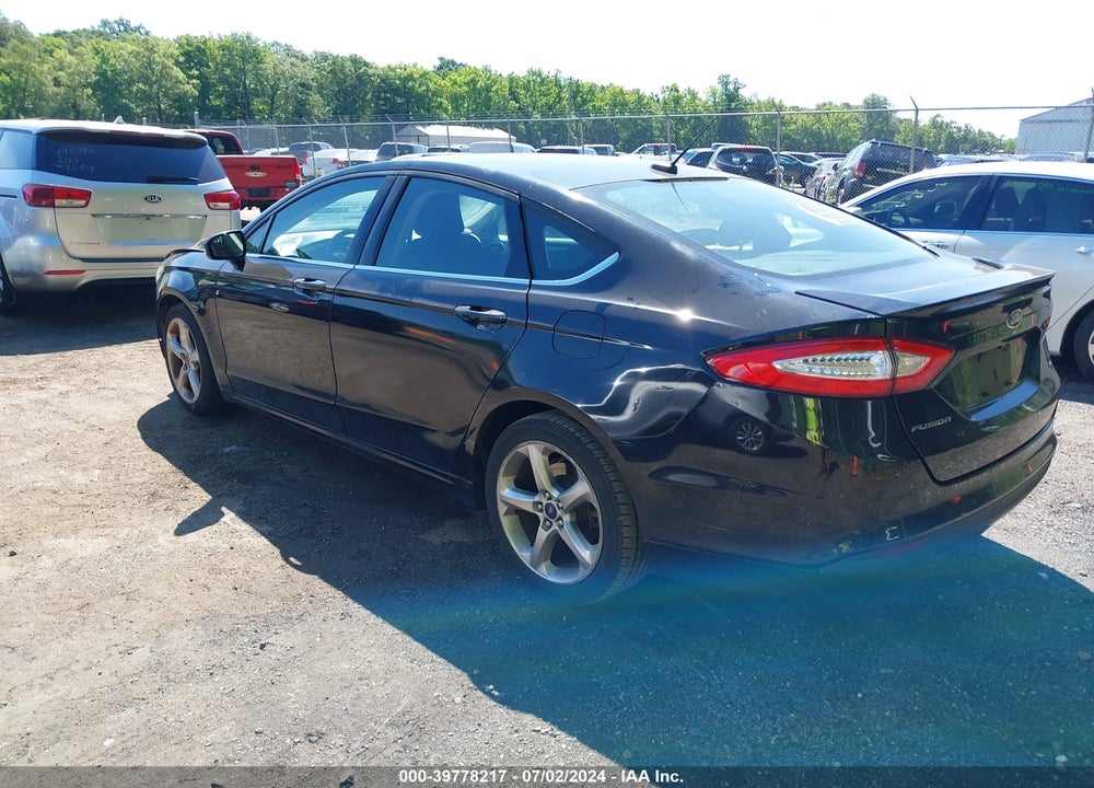 2016 FORD FUSION SE VIN: 3FA6P0H73GR393788