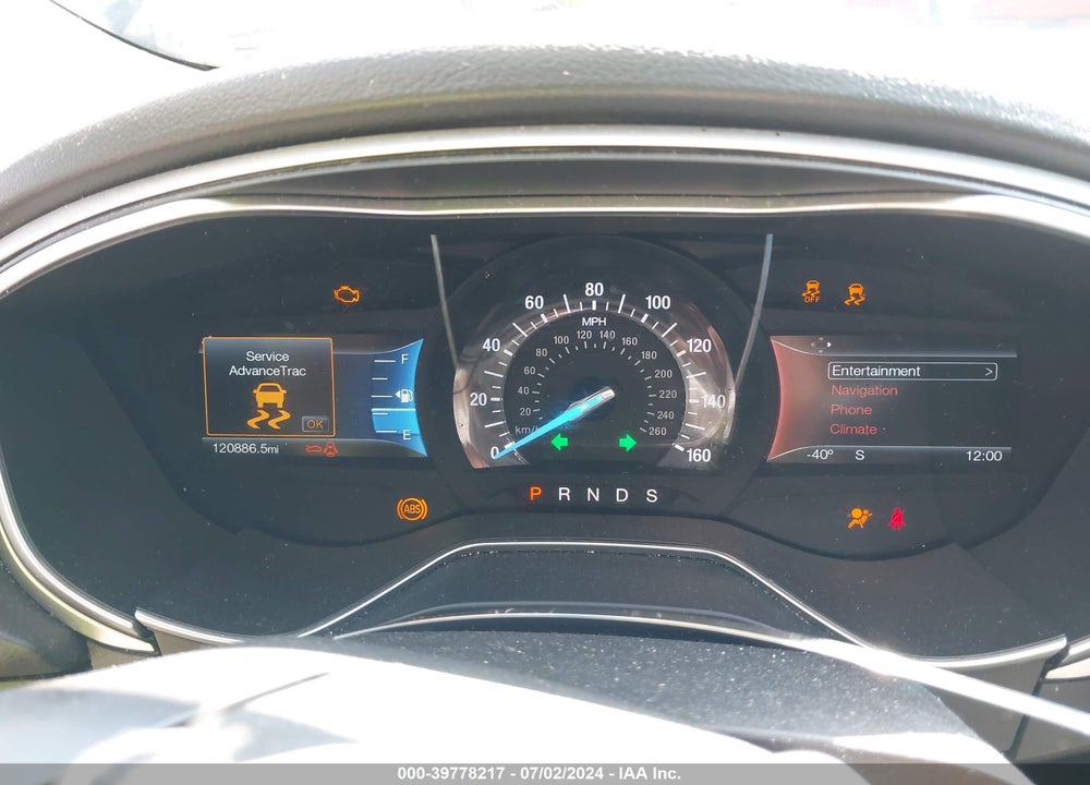 2016 FORD FUSION SE VIN: 3FA6P0H73GR393788