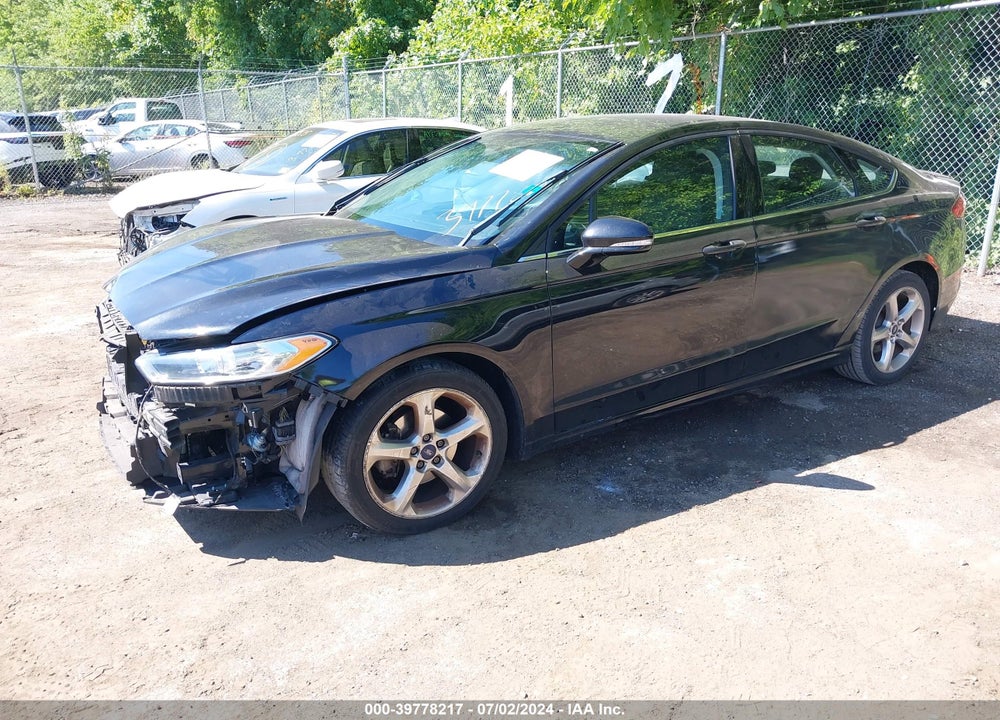 2016 FORD FUSION SE VIN: 3FA6P0H73GR393788