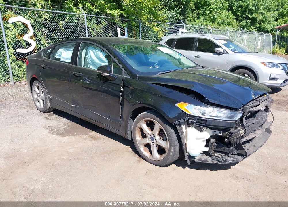 2016 FORD FUSION SE VIN: 3FA6P0H73GR393788