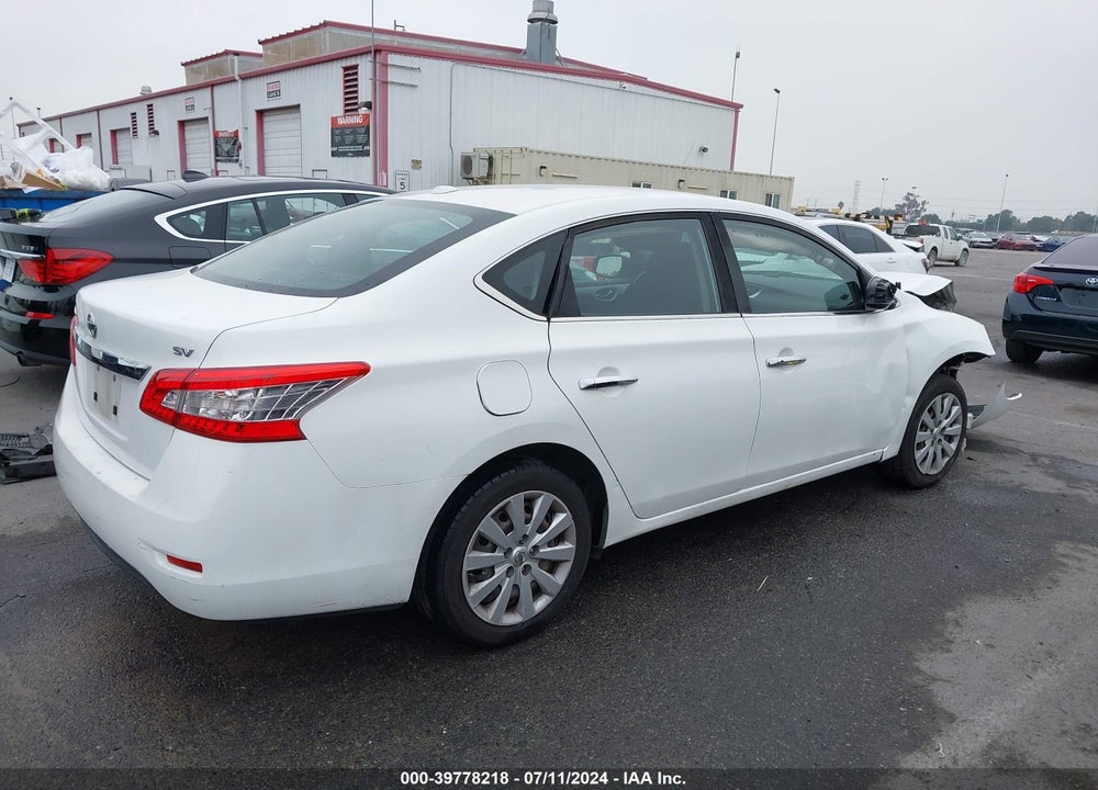 2015 NISSAN SENTRA FE+ S/S/SL/SR/SV VIN: 3N1AB7AP0FY262802