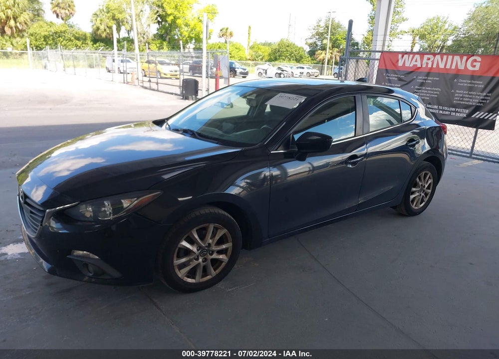 2016 MAZDA 3 I TOURING VIN: 3MZBM1M71GM287718