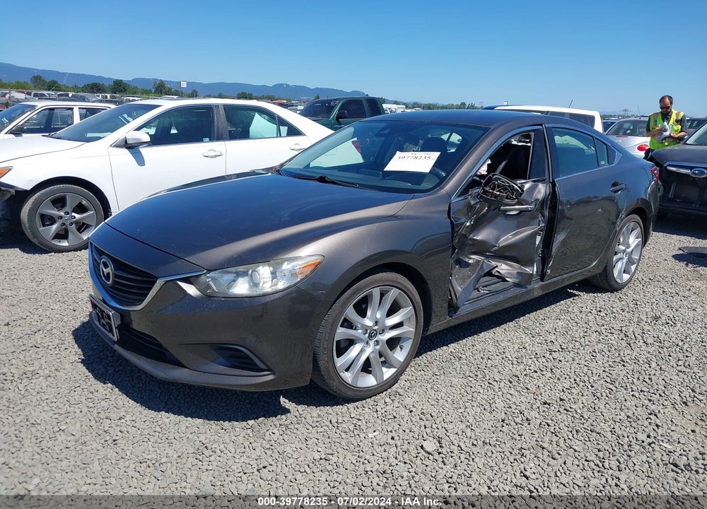 2017 MAZDA 6 TOURING VIN: JM1GL1V54H1106585