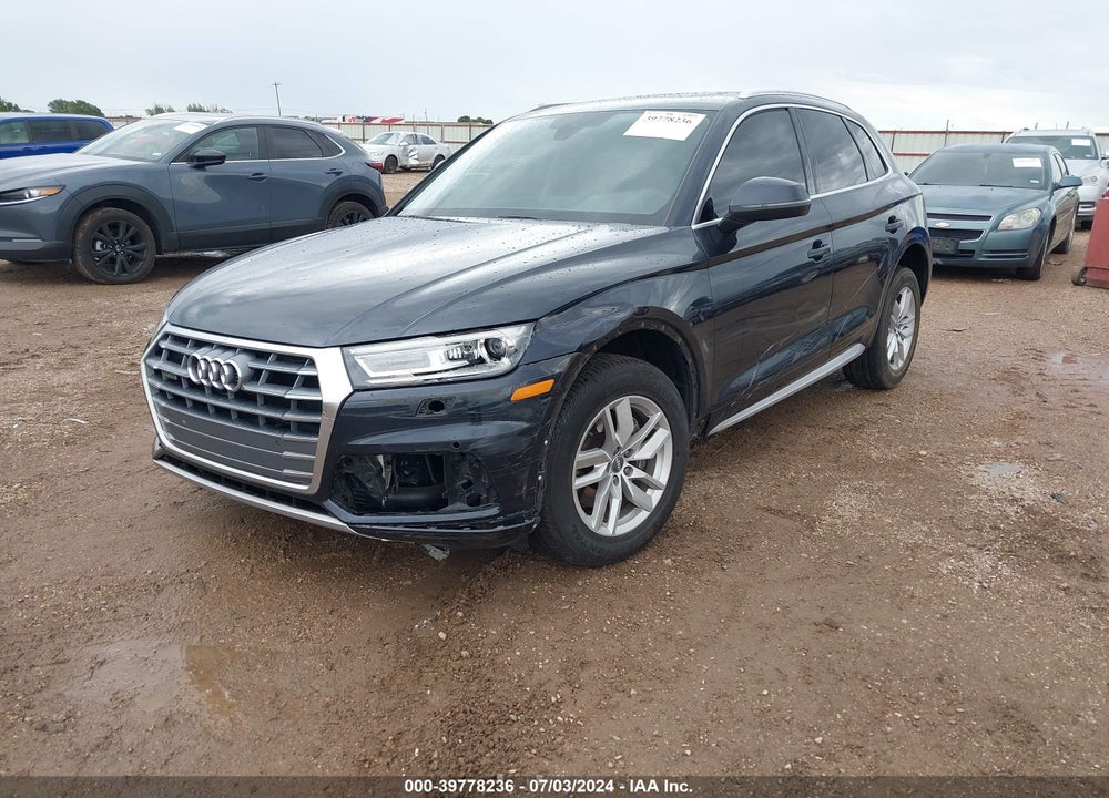 2020 AUDI Q5 PREMIUM 45 TFSI QUATTRO S TRONIC VIN: WA1ANAFY9L2046163