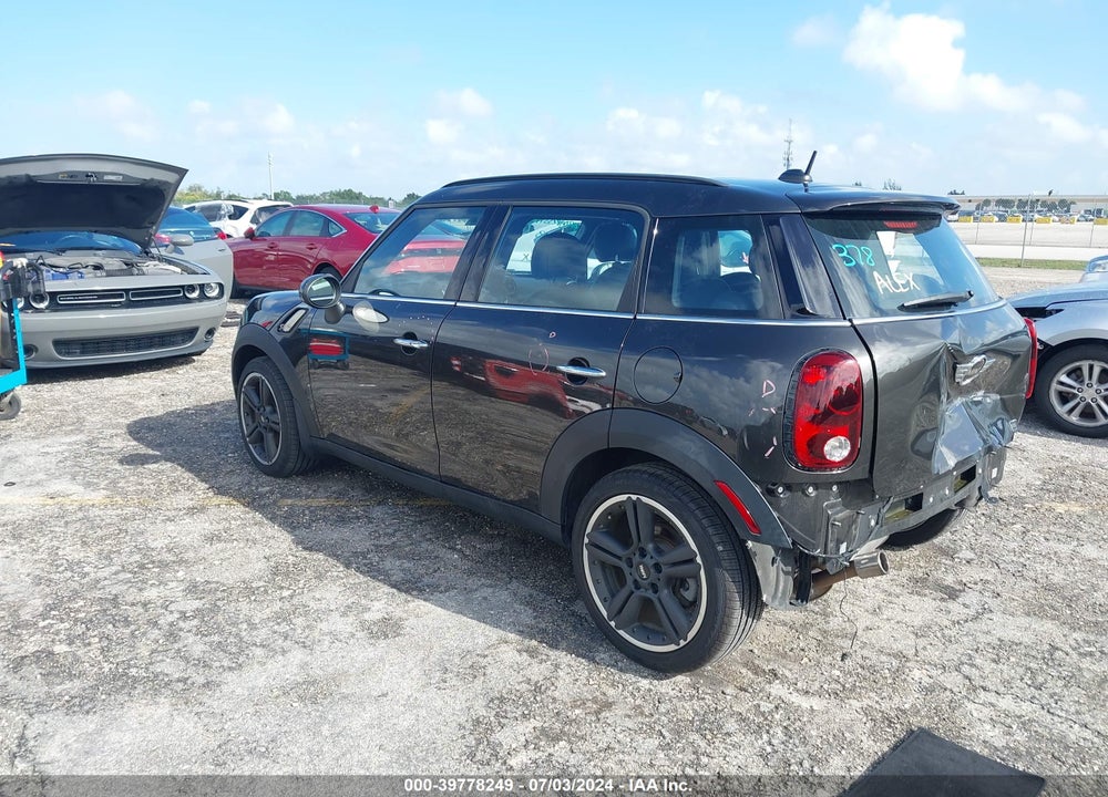 2015 MINI COUNTRYMAN COOPER S VIN: WMWZC3C57FWT06123