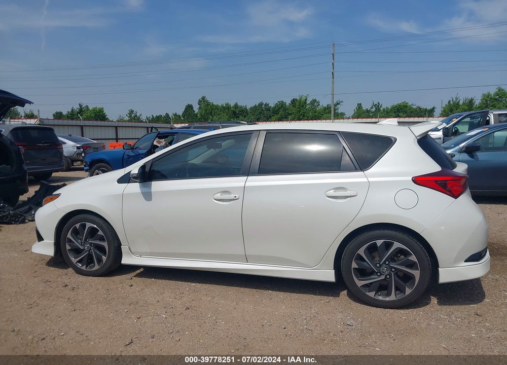 2017 TOYOTA COROLLA IM VIN: JTNKARJEXHJ547749
