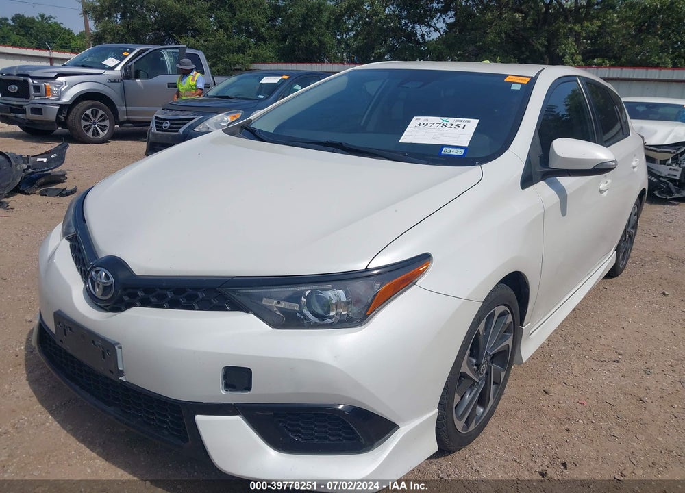 2017 TOYOTA COROLLA IM VIN: JTNKARJEXHJ547749