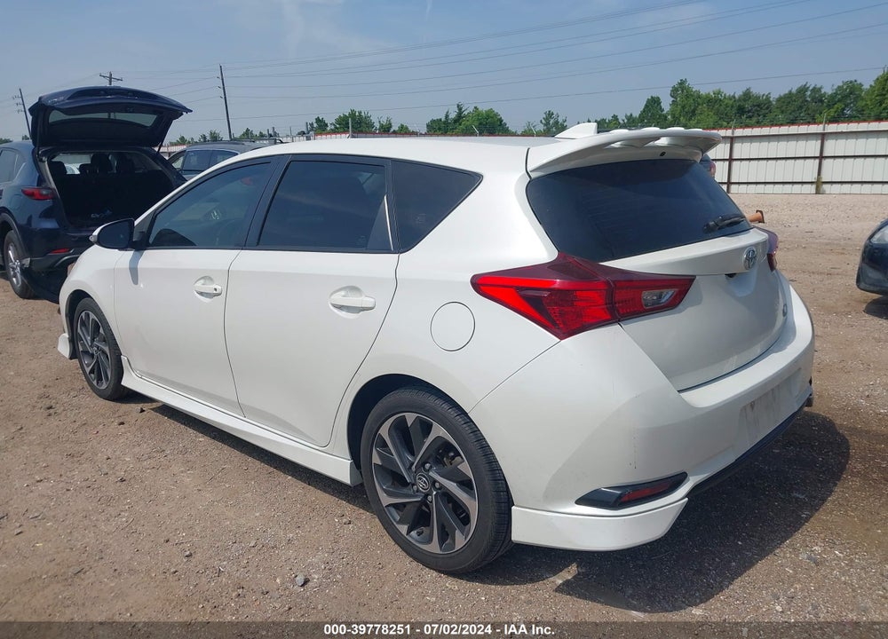 2017 TOYOTA COROLLA IM VIN: JTNKARJEXHJ547749
