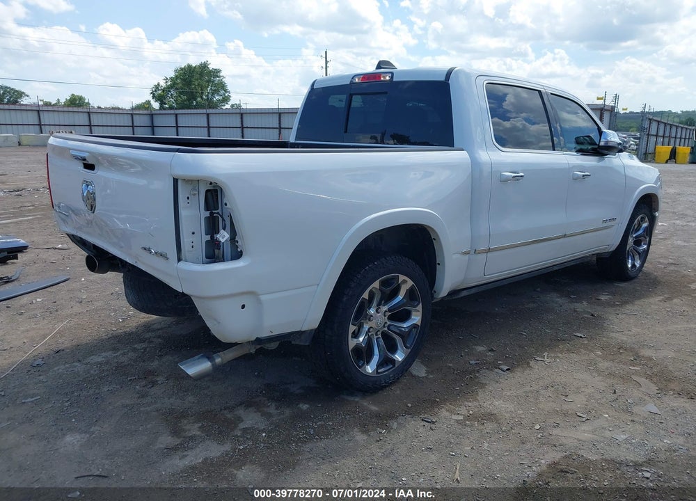 2020 RAM 1500 LIMITED 4X4 5'7 BOX VIN: 1C6SRFHT3LN175485