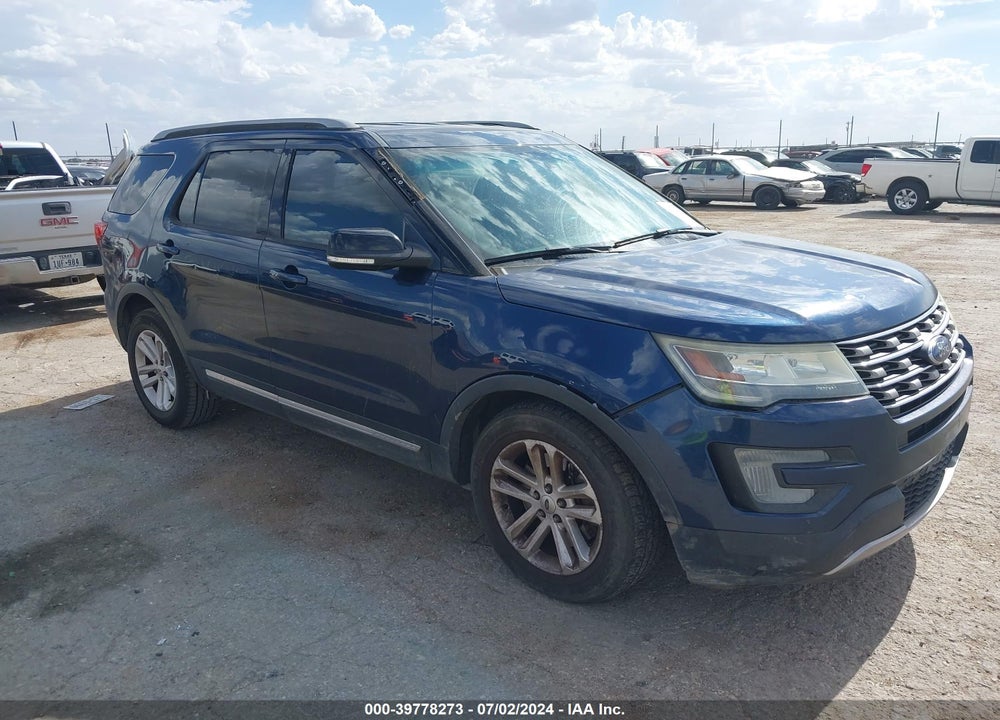 2016 FORD EXPLORER XLT VIN: 1FM5K7D84GGB52899