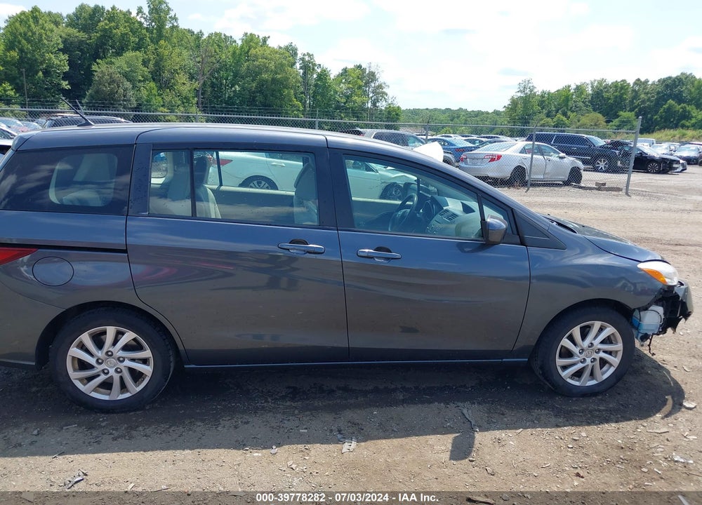 2012 MAZDA 5 SPORT VIN: JM1CW2BL7C0142753