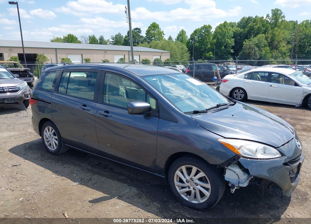 2012 MAZDA 5 SPORT VIN: JM1CW2BL7C0142753