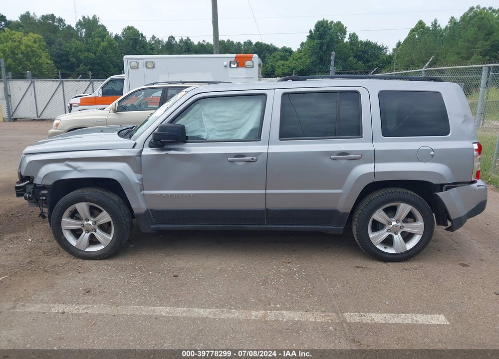 2015 JEEP PATRIOT LATITUDE VIN: 1C4NJPFA7FD349573