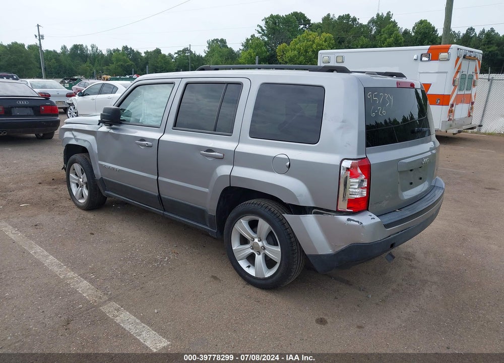 2015 JEEP PATRIOT LATITUDE VIN: 1C4NJPFA7FD349573