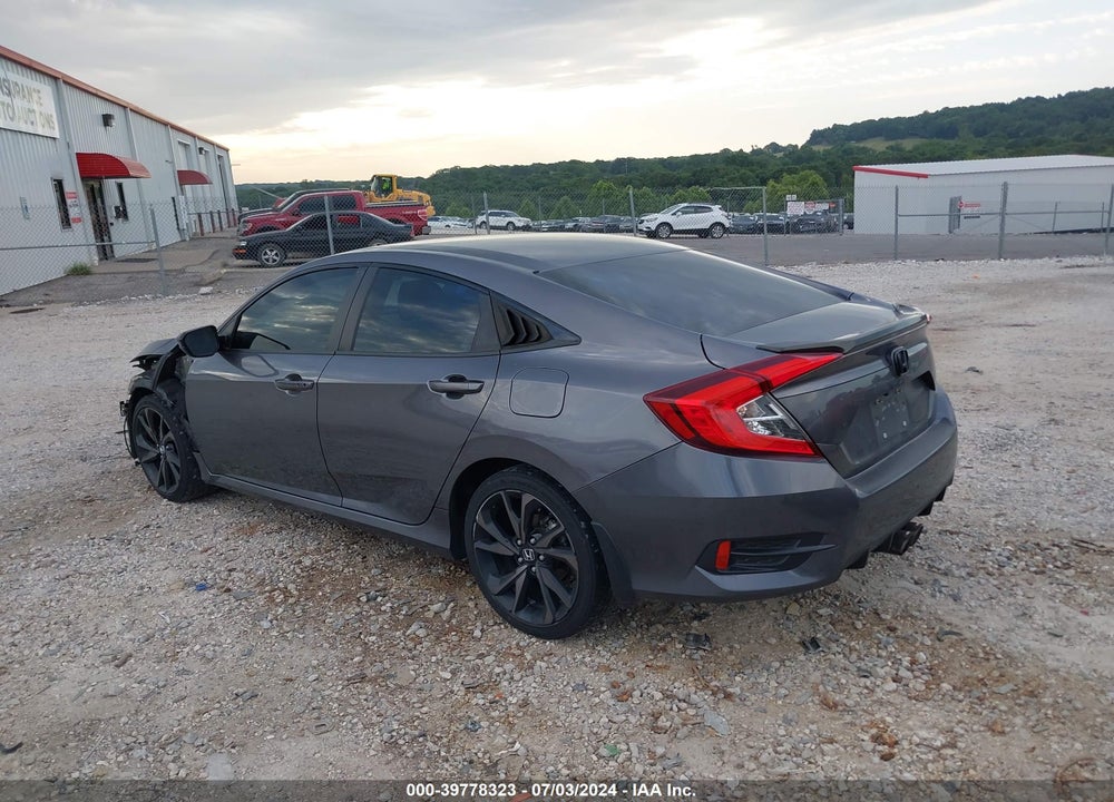2019 HONDA CIVIC SPORT VIN: 19XFC2F82KE029858