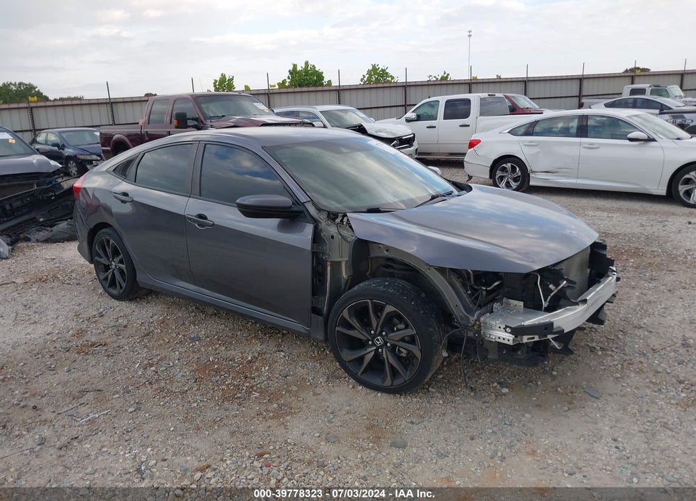 2019 HONDA CIVIC SPORT VIN: 19XFC2F82KE029858