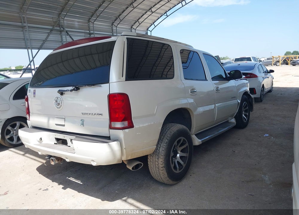 2004 CADILLAC ESCALADE STANDARD VIN: 1GYEK63N14R121464