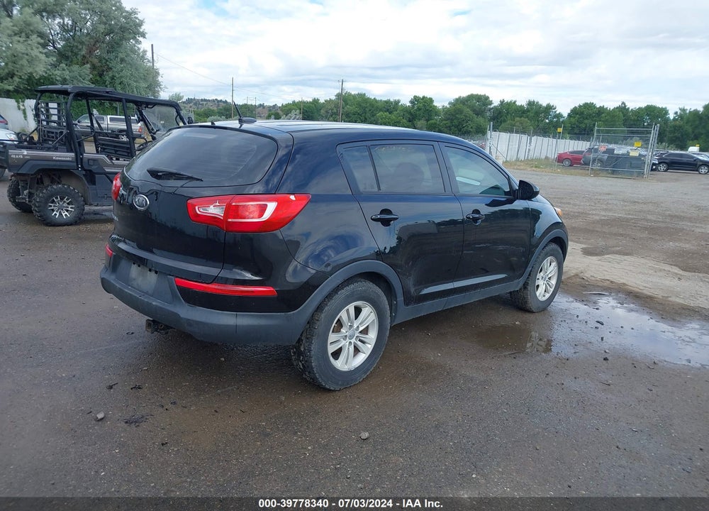 2012 KIA SPORTAGE LX VIN: KNDPB3A2XC7293721
