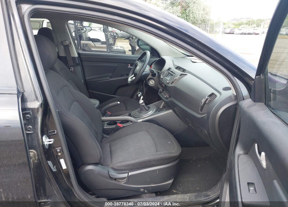 2012 KIA SPORTAGE LX VIN: KNDPB3A2XC7293721