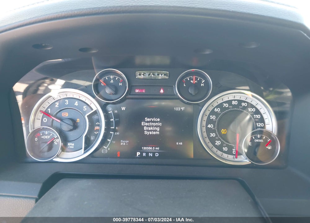 2016 RAM 2500 VIN: 3C6UR5FL9GG192134