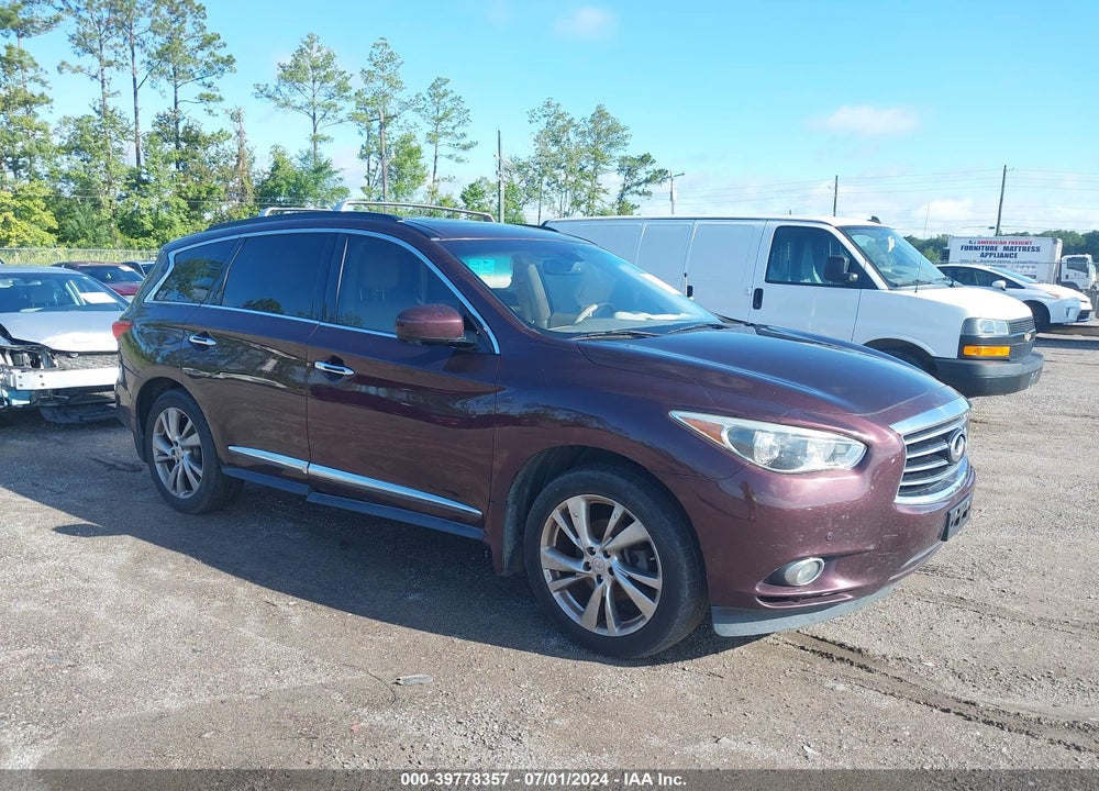 2013 INFINITI JX35 VIN: 5N1AL0MM7DC338620