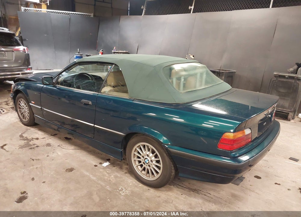1997 BMW 328IC VIN: WBABK8329VET97830
