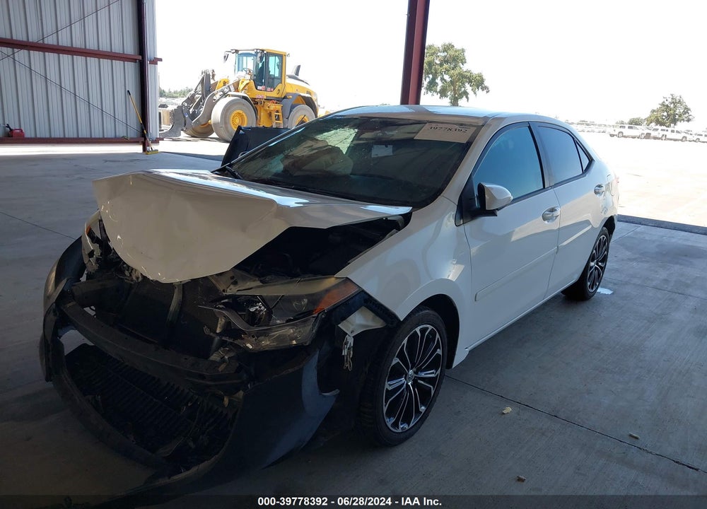 2016 TOYOTA COROLLA S PLUS VIN: 5YFBURHE8GP418033