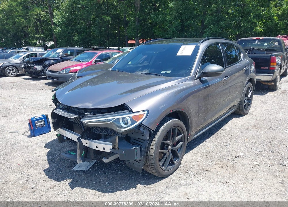 2019 ALFA ROMEO STELVIO SPORT RWD VIN: ZASPAJAN0K7C57057