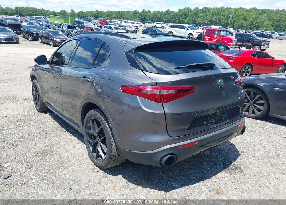 2019 ALFA ROMEO STELVIO SPORT RWD VIN: ZASPAJAN0K7C57057
