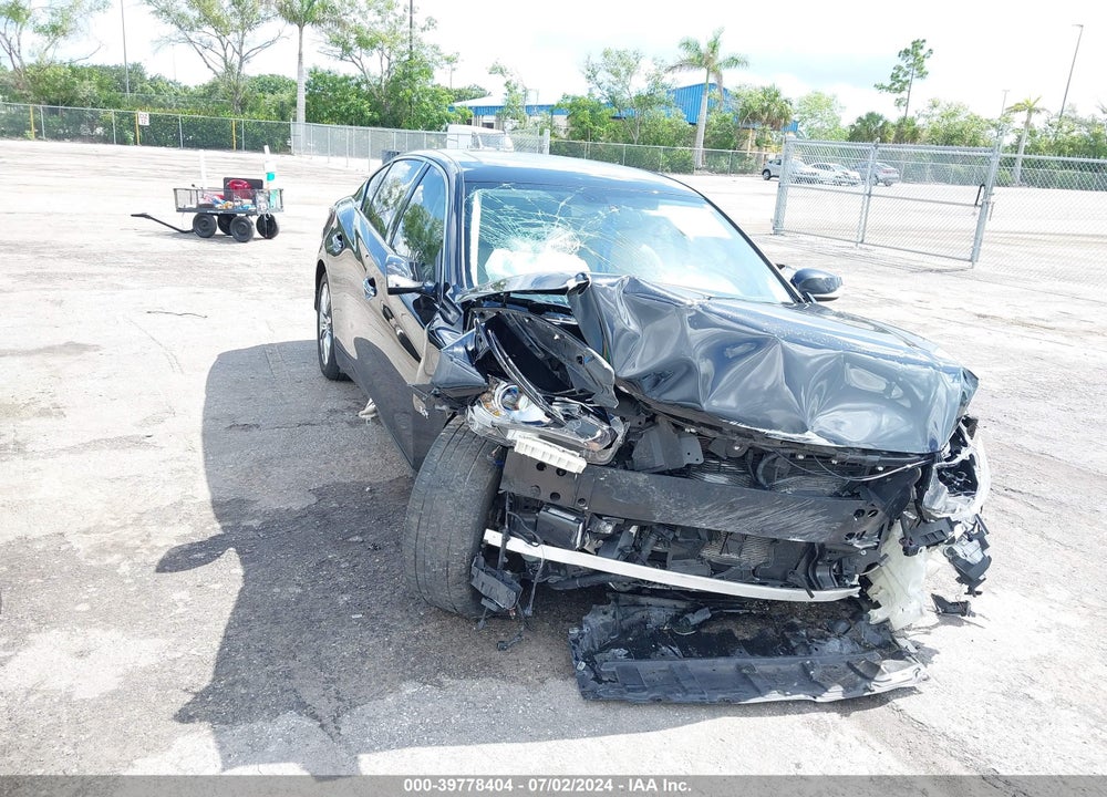 2019 INFINITI Q50 3.0T LUXE VIN: JN1EV7AP8KM541338