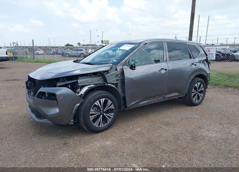 2023 NISSAN ROGUE SV FWD VIN: JN8BT3BA3PW413808