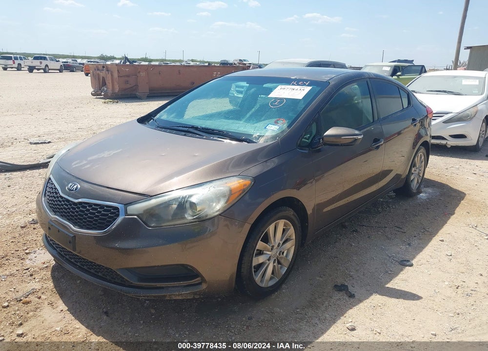 2014 KIA FORTE LX VIN: KNAFX4A63E5174717