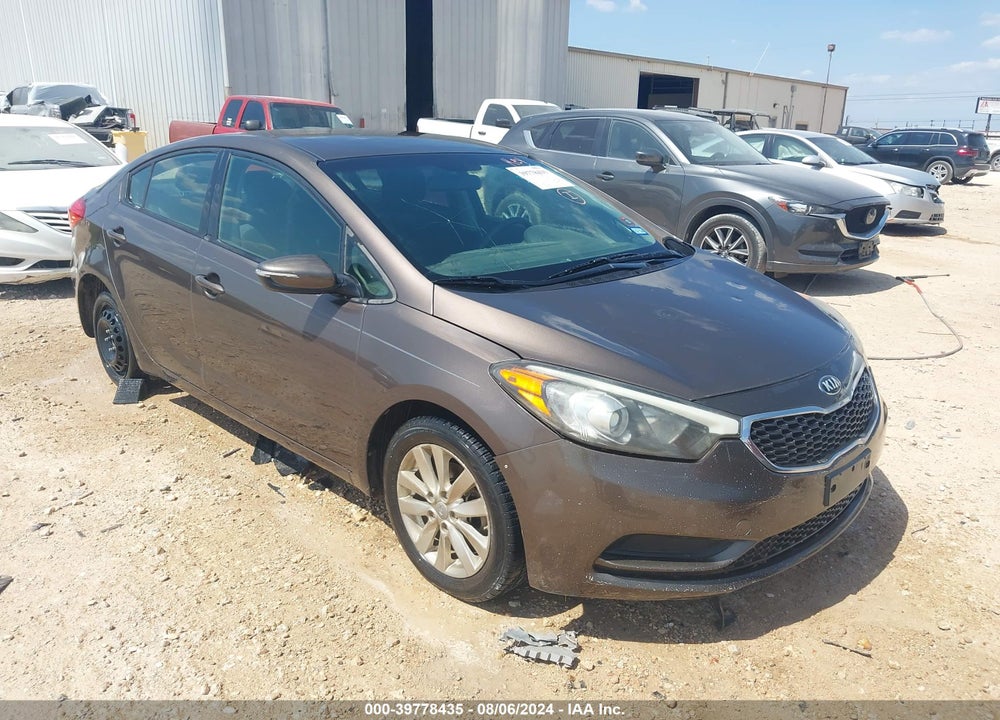 2014 KIA FORTE LX VIN: KNAFX4A63E5174717