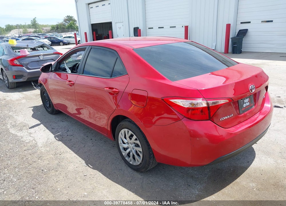 2018 TOYOTA COROLLA VIN: 2T1BURHE0JC102813