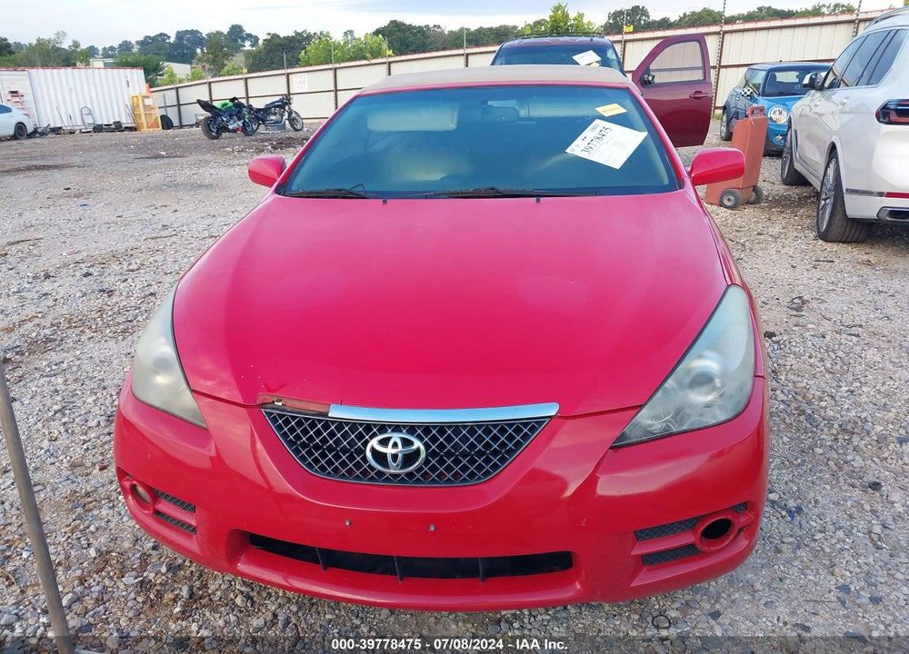 2008 TOYOTA CAMRY SOLARA SLE VIN: 4T1FA38P28U159273