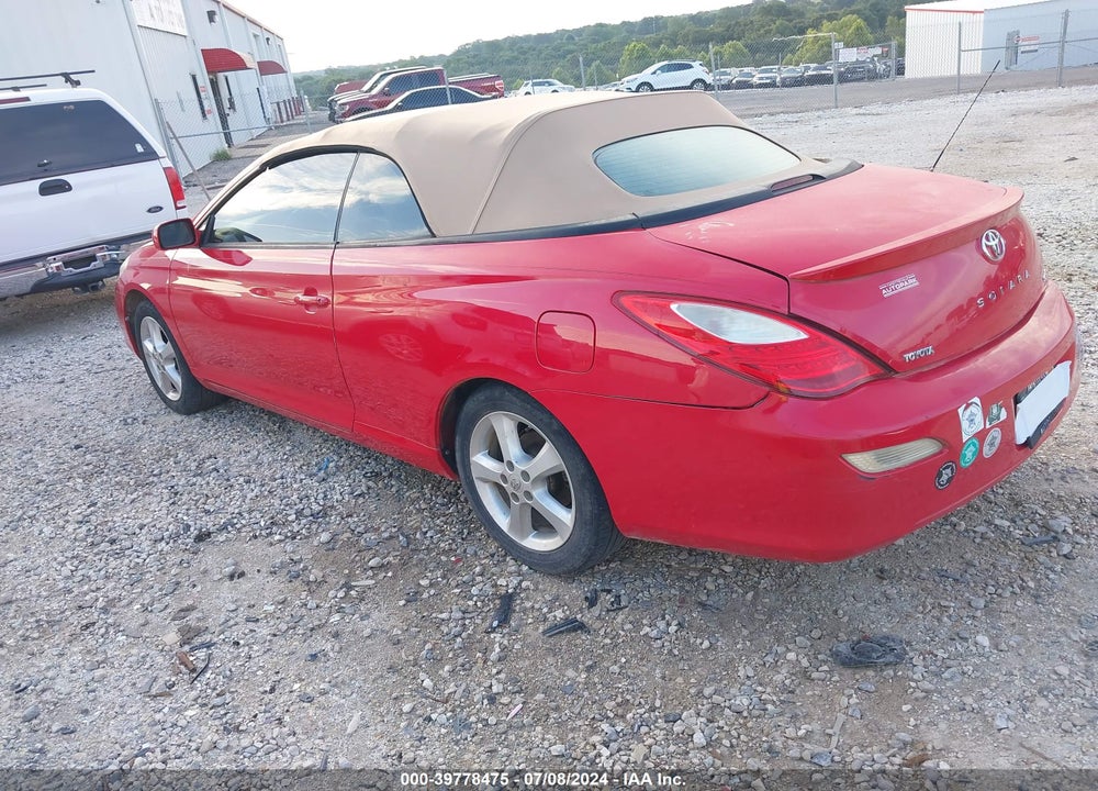 2008 TOYOTA CAMRY SOLARA SLE VIN: 4T1FA38P28U159273