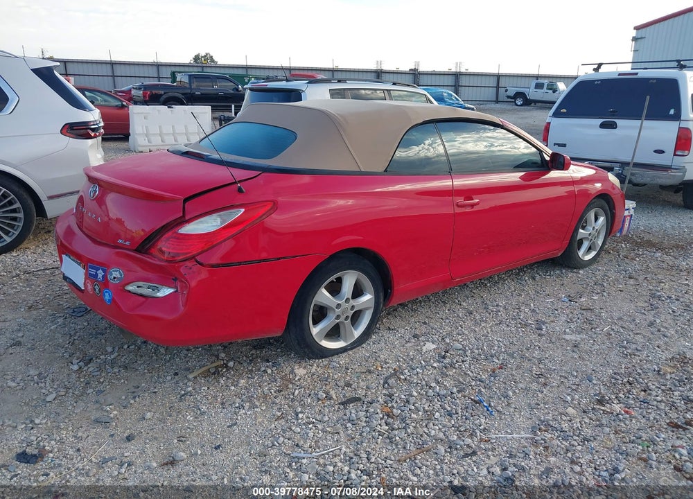2008 TOYOTA CAMRY SOLARA SLE VIN: 4T1FA38P28U159273