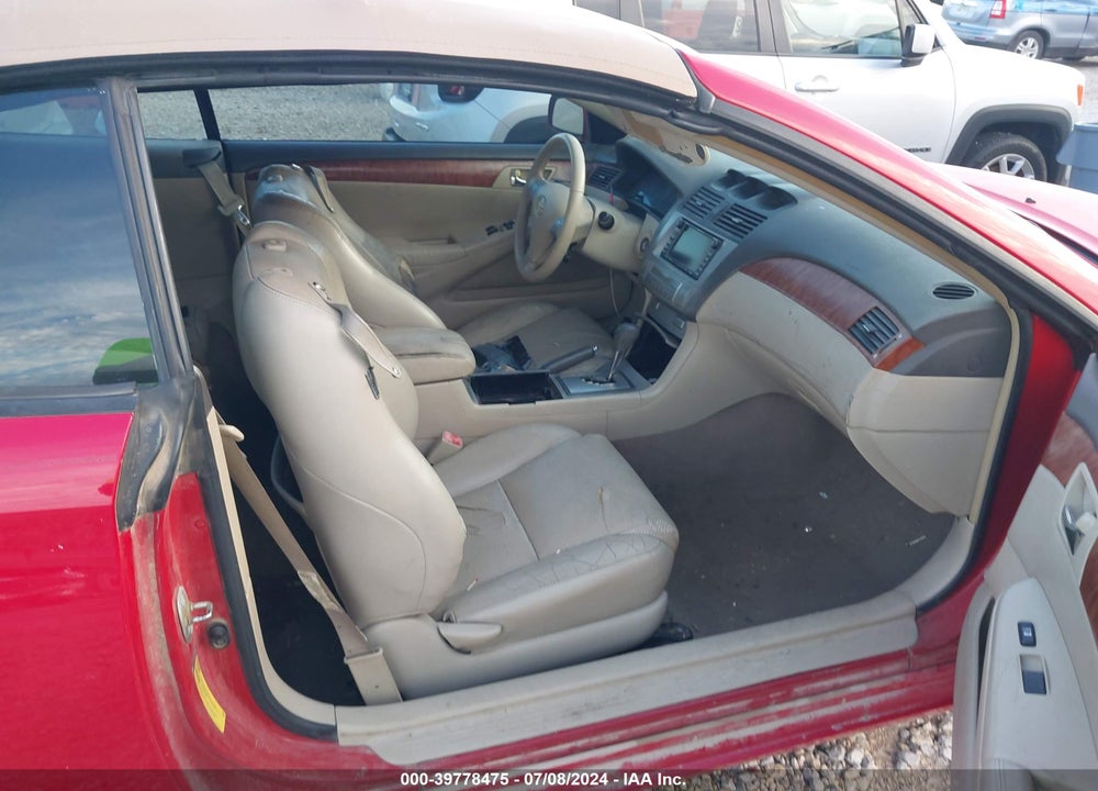 2008 TOYOTA CAMRY SOLARA SLE VIN: 4T1FA38P28U159273
