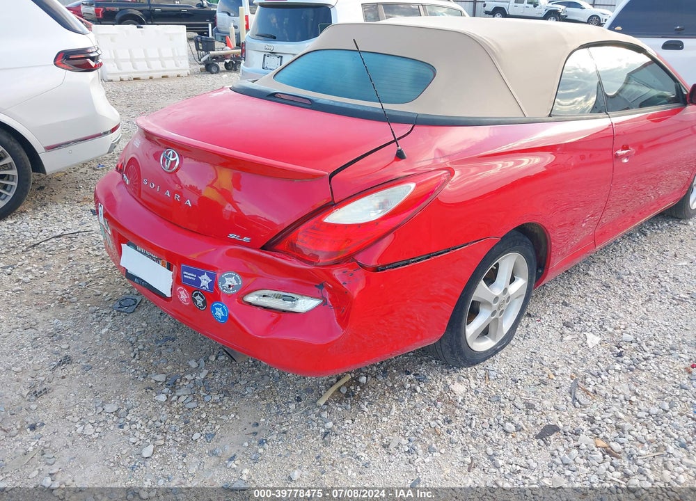 2008 TOYOTA CAMRY SOLARA SLE VIN: 4T1FA38P28U159273