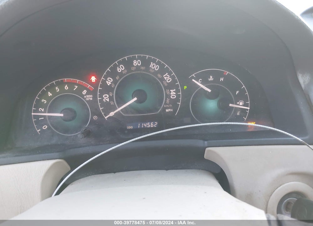 2008 TOYOTA CAMRY SOLARA SLE VIN: 4T1FA38P28U159273