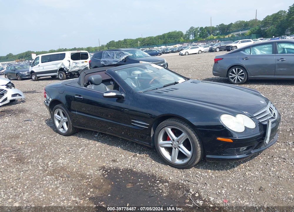 2005 MERCEDES-BENZ SL 500 VIN: WDBSK75F75F095782