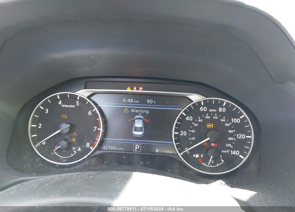 2022 NISSAN ALTIMA SV INTELLIGENT AWD VIN: 1N4BL4DWXNN394063